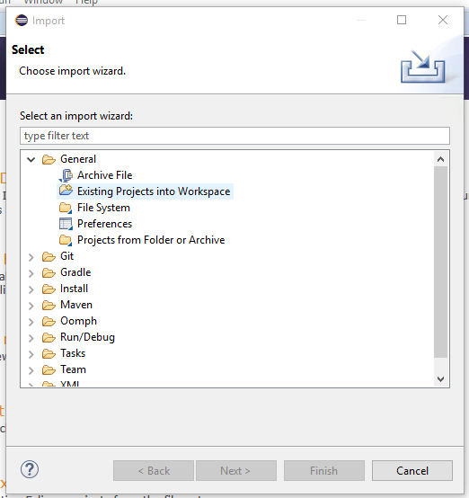 7 import method selection