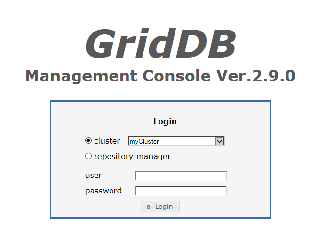  Login screen